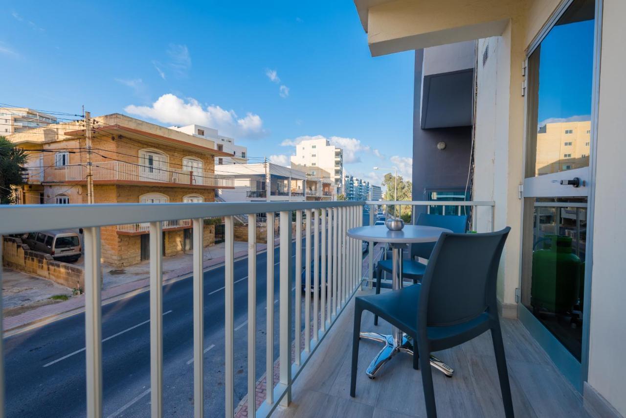 Sh5A-Qawra Prime Location 2 Bedroom Apartment セント・ポールズ・ベイ エクステリア 写真